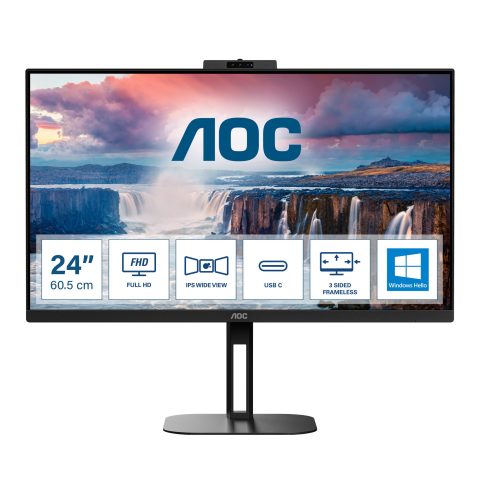 AOC V5 24V5CW/BK monitori 60