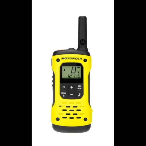 Motorola Talkabout T92 H2O rācija 16 kanāli 446.00625 - 446.19375 MHz Melns
