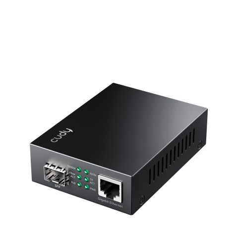 Cudy Gigabit Ethernet PoE+ Media Converter