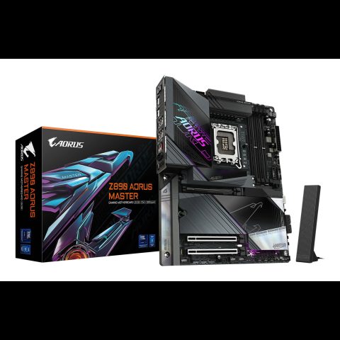 Gigabyte Z890 AORUS MASTER mātes plate Intel Z890 LGA 1851 (Socket V1) ATX
