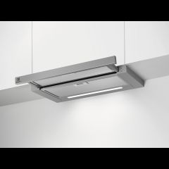 Electrolux LFP616X Полувстроенный (выдвижной) Серый 600 m³/h
