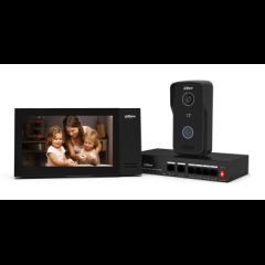 Dahua Technology DHI-VTO2111D-P-S3 video intercom system 2 MP 17.8 cm (7") Bla…