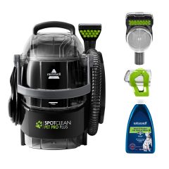 Bissell SpotClean Pet Pro Plus carpet cleaning machine Handheld Deep Black