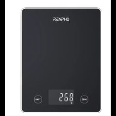 Renpho Calibra 1L Black Countertop Rectangle Electronic kitchen scale