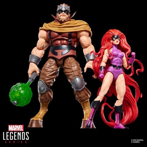 Hasbro Marvel Legends Series Inhumans Medusa & Gorgon