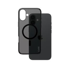 Panzer Glass PanzerGlass CARE™ by ® Smokey Case w. Black MagSafe iPhone 16 Plus mobil…