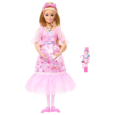 Mattel Barbie in the Nutcracker Clara Ballerina Doll with Articulated Ankles
