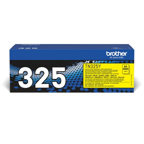 Brother TN-325Y tonera kārtridžs 1 pcs Oriģināls Dzeltens