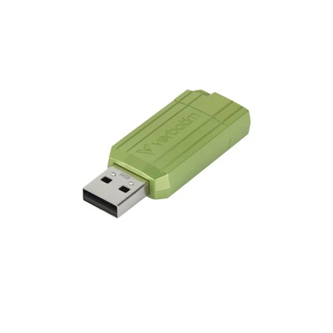 Verbatim Store n Go Pinstripe USB 2.0 Eucalyptus Green 64GB - USB-Stick - 64 GB U…