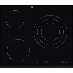 Electrolux EHF6232FOK Melns 60 cm Keramika