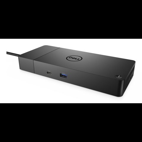 Dell WD19S-130W Vadu USB 3.2 Gen 2 (3.1 Gen 2) Type-C Melns