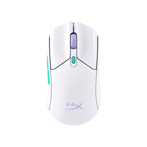 HyperX Pulsefire Haste 2 Core Wls - spēļu pele (Bal./zaļa/viol.)