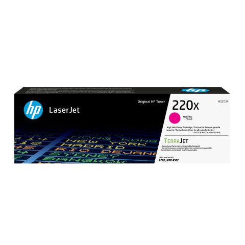 Hewlett Packard (HP) HP 220X Magenta Original LaserJet Toner Cartridge