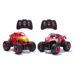 Monster Jam Marvel Official Super Hero RC Challenge Pack