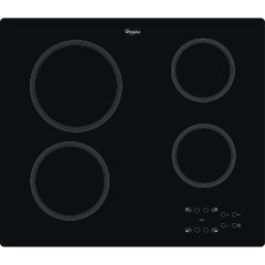 Whirlpool AKT 801/NE Melns Iebūvēts 58 cm Zonas indukcijas plīts 4 zone(s)