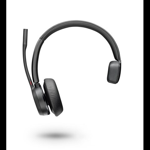 HP Poly Voyager 4310 USB-C galvas tālrunis + BT700 sargspraudnis