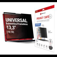 Displex PRIVACY SAFE removable 2-way privacy filter for Laptop/ Notebook (randlo…