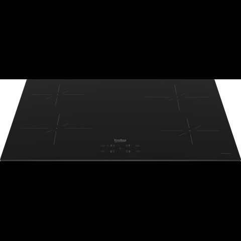 Beko HII64400QT Melns Iebūvēts 60 cm Zonas indukcijas plīts 4 zone(s)