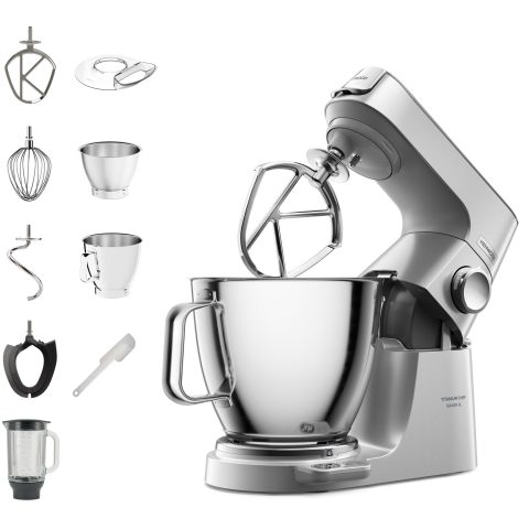 Kenwood Titanium Chef Baker XL food processor 1200 W 7 L Stainless steel