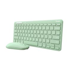 Trust Lyra keyboard Mouse included Office RF Wireless + Bluetooth QWERTY US En…
