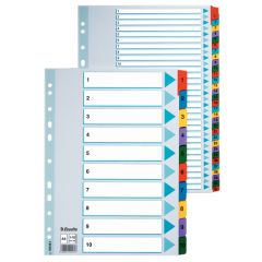 Esselte Mylar Index