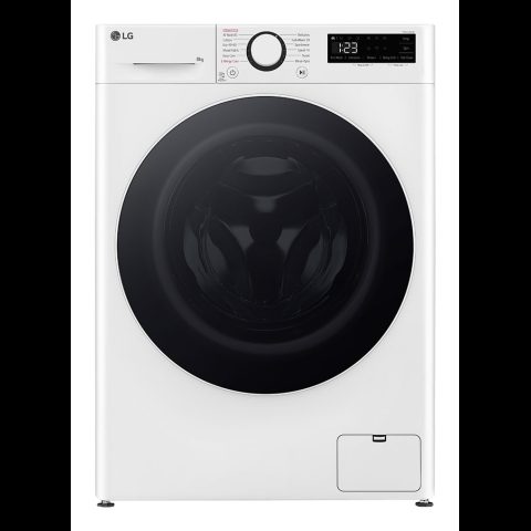 LG F2WR508S0W veļasmašīna Ielādēšana no priekšas 8 kg 1160 RPM Melns