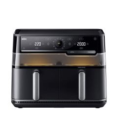 Braun TD 5053I BK Double 10 L Stand-alone 2850 W Hot air fryer Black