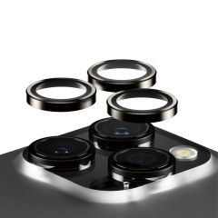 Panzer Glass PanzerGlass ® Hoops® Metal Camera Lens Protector Black iPhone 15 Pro