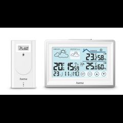 Hama 00222228 digital weather station White Battery