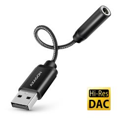 Axagon ADA-HA USB-A to 3.5mm jack Hi-Res DAC Audio Adapter