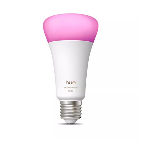 Philips Hue balta un krāsaina atmosfēras gaisma A67 – viedā spuldze E27 – 1600