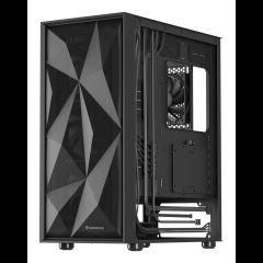 Natec GENESIS Diaxid 605F Midi Tower Black