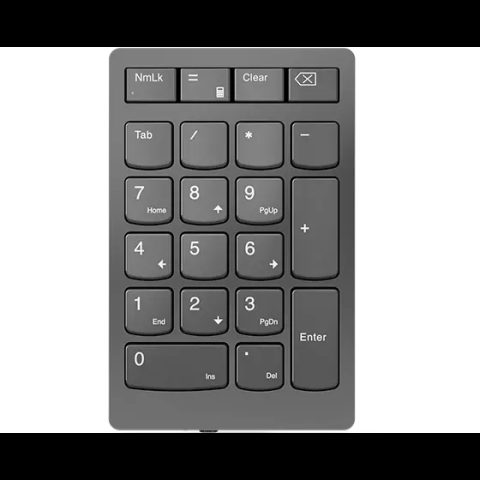 Lenovo 4Y41C33791 цифровая клавиатура Универсальная Беспроводной RF Серый
