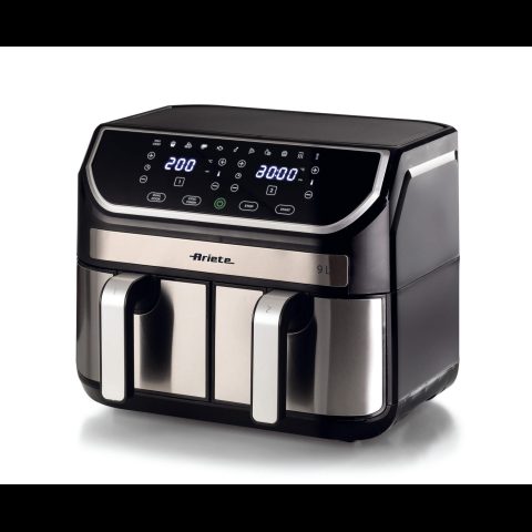 Ariete 4625/00 Dubults 9 L Atsevišķs 2100 W Karstā gaisa fritētājs Melns