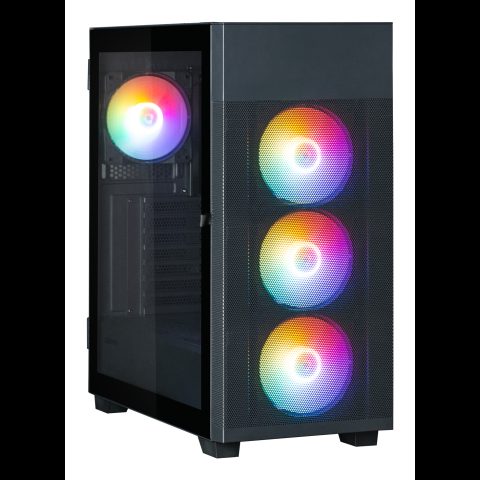 Zalman S5 NEO Juodas ATX vidutinio dydžio bokšto FRGB ventiliatorius x4 korpusa…