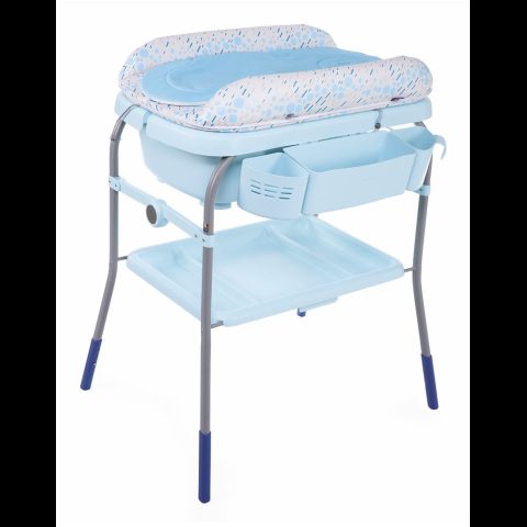 Chicco Cuddle & Bubble pārtīšanas galdiņš Zils