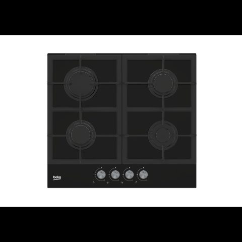 Beko HILG 642C5 SB Melns Iebūvēts 60 cm Gāzes 4 zone(s)