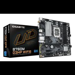 Gigabyte B760M D3HP WIFI6 mātes plate Intel B760 Express LGA 1700 mikro ATX