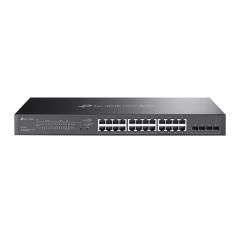 TP-Link Omada SG2428LP tīkla pārslēgs Vadīts L2/L2+ Gigabit Ethernet (10/100/100…