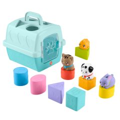 Mattel Fisher-Price FP Pets Sort & Stow Pet Carrier Baby & Toddler Shape Sortin…