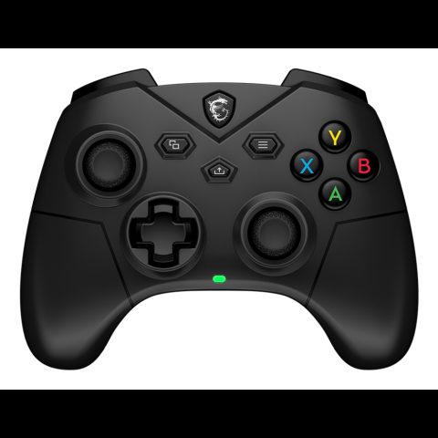 MSI FORCE GC300 WIRELESS Melns USB 2.0 Spēļu paliktnis Analogs PC (dators)