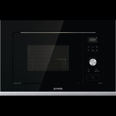 Gorenje BMX201AG1BG Melns Mikroviļņu krāsns ar grilu Iebūvēts 20 L 800 W
