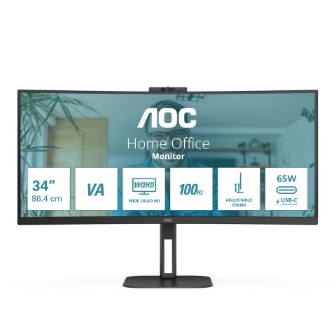 AOC V5 CU34V5CW monitori 86