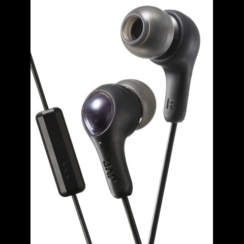 JVC HA-FX7M Austiņas Vadu Ausīs Zvani / mūzika Melns