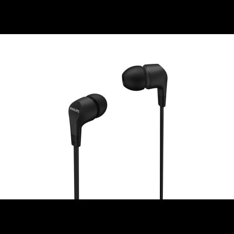 Philips TAE1105BK/00 headphones/headset Wired In-ear Calls/Music Black