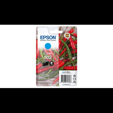 Epson Singlepack Cyan 503 Ink