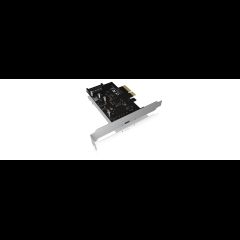 Icy Box IB-PCI1901-C32 interfeisa karte/adapteris Iekšējs USB 3.2 Gen 2 (3.1 Gen…