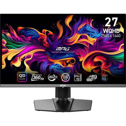 MSI MPG 271QRX QD-OLED computer monitor 67.3 cm (26.5") 2560 x 1440 pixels W…