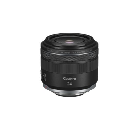 Canon RF 24 mm f1.8 Macro IS STM MILC Plats tālummaiņas objektīvs Melns
