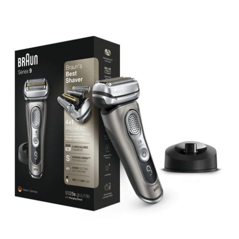 Braun Series 9 81666380 vīriešu skuveklis Sietiņa skuveklis Trimmeris Grafīts